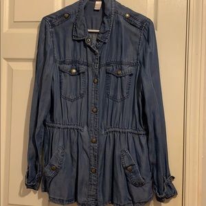 Soft jean jacket/shirt